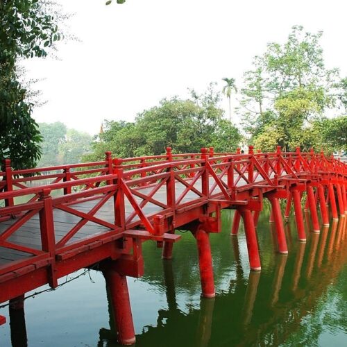 Hanoi city tours vietnam travel best things to do from Hanoi Hoan Kiem Lake